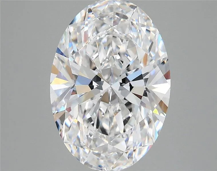 3.29ct Oval Lab Grown Diamond (Colour D, Clarity FL, IGI Certified)