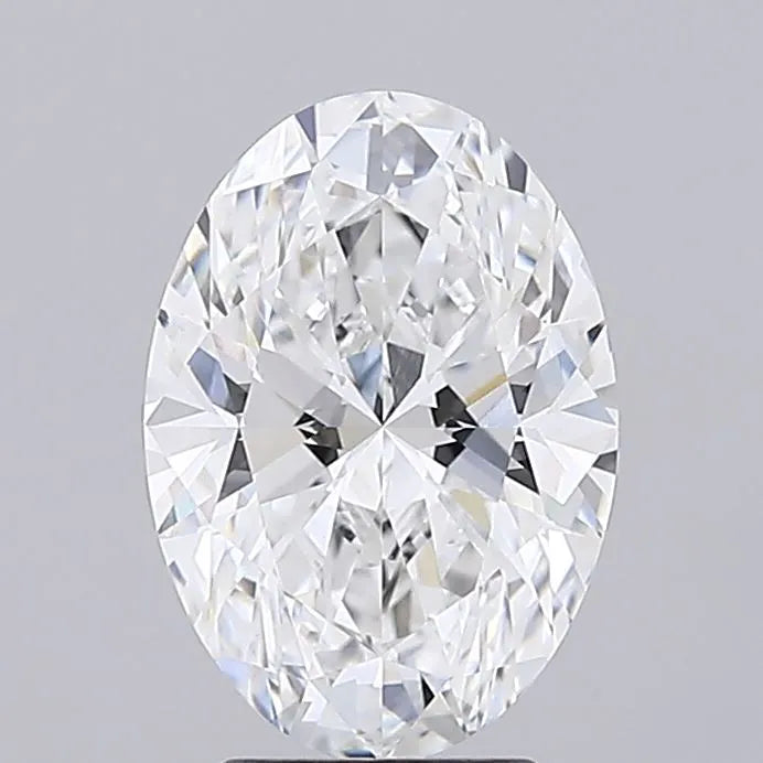 3.31ct Oval Lab Grown Diamond (Colour E, Clarity VVS2, GIA Certified)