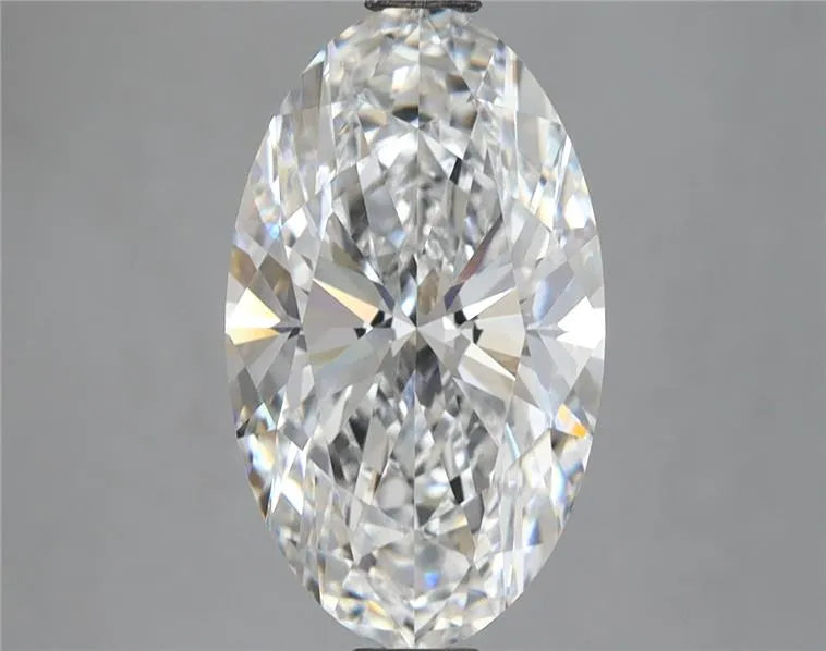 3.33ct Oval Lab Grown Diamond (Colour E, Clarity VVS2, IGI Certified)
