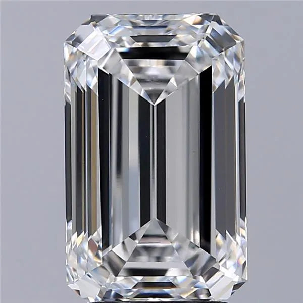 3.42ct Emerald Lab Grown Diamond (Colour E, Clarity VVS2, IGI Certified)