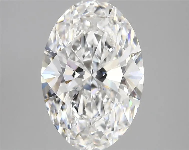 3.45ct Oval Lab Grown Diamond (Colour D, Clarity VVS2, IGI Certified)