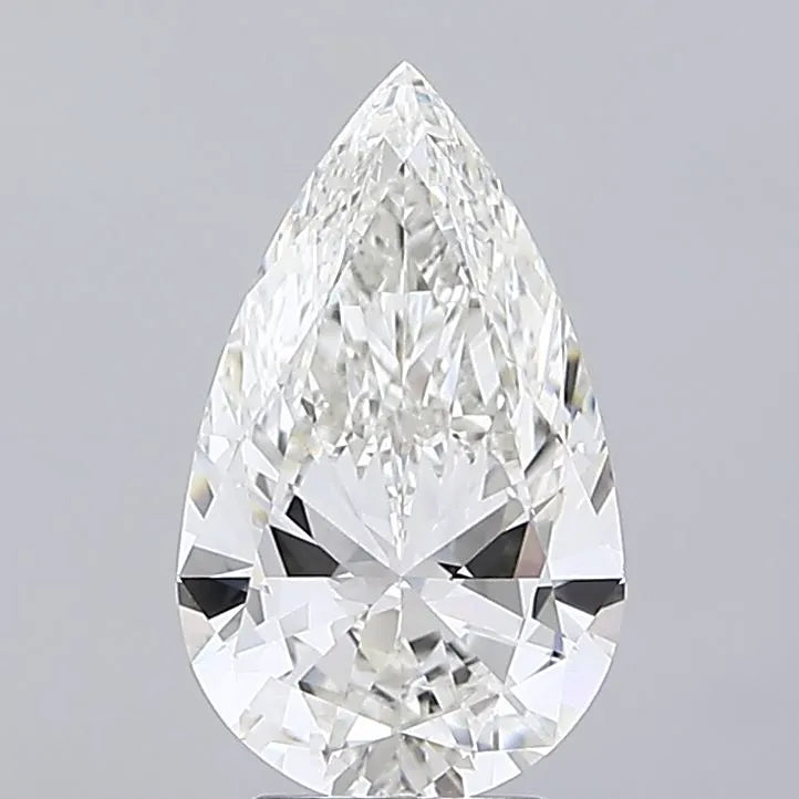 3.51ct Pear Lab Grown Diamond (Colour G, Clarity VVS2, IGI Certified)