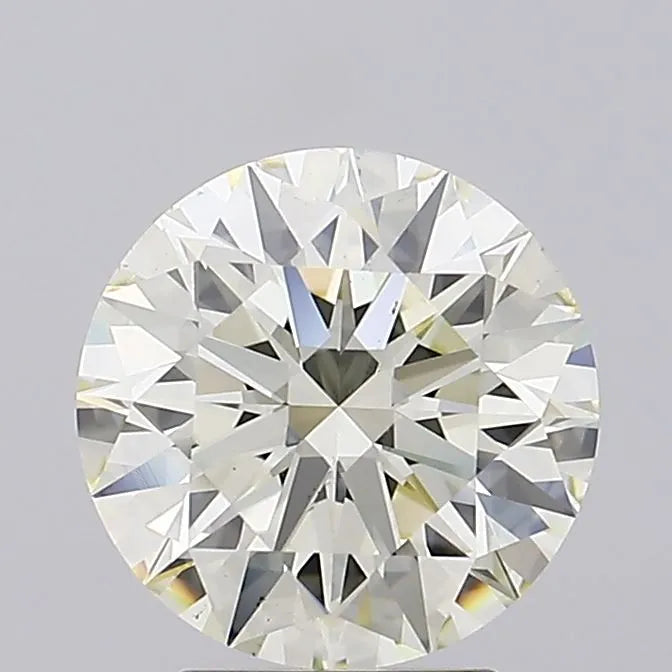 3.52ct Round Natural Diamond (Colour M, Clarity VS2, Cut EX, IGI Certified)