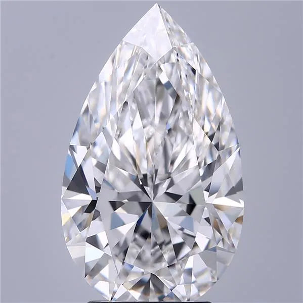3.54ct Pear Lab Grown Diamond (Colour E, Clarity VVS2, IGI Certified)