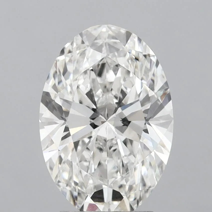 3.56ct Oval Lab Grown Diamond (Colour F, Clarity VVS2, IGI Certified)
