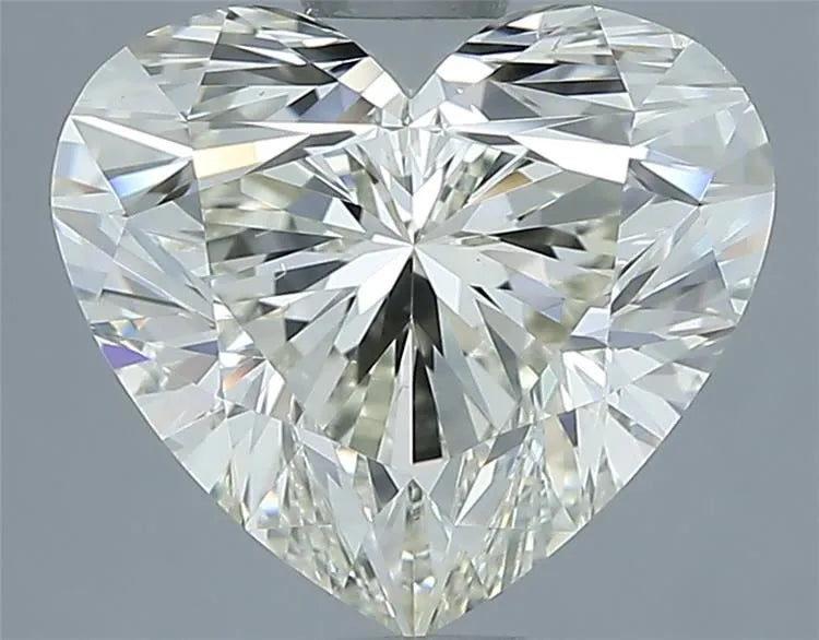 3.70ct Heart Natural Diamond (Colour L, Clarity VS1, Cut VG, IGI Certified)