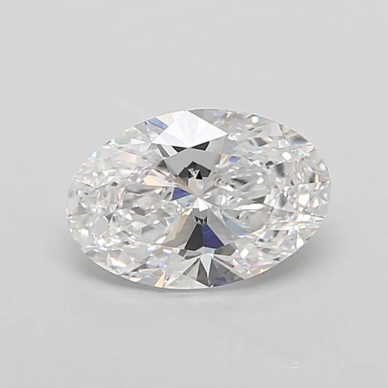 3.71ct Oval Lab Grown Diamond (Colour E, Clarity VS1, IGI Certified)