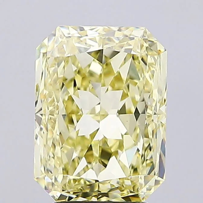 3.74ct Radiant Lab Grown Diamond (Colour Fancy Intense Yellow, Clarity VS1, IGI Certified)