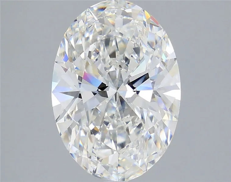 3.99ct Oval Lab Grown Diamond (Colour F, Clarity VVS2, IGI Certified)