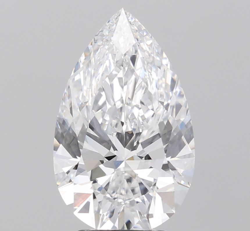 3.5 Carat pear lab-grown diamond