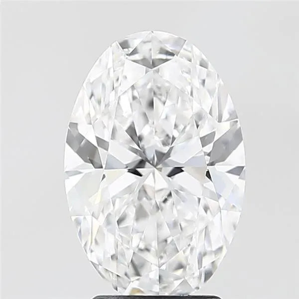 4.00ct Oval Lab Grown Diamond (Colour E, Clarity VS2, IGI Certified)