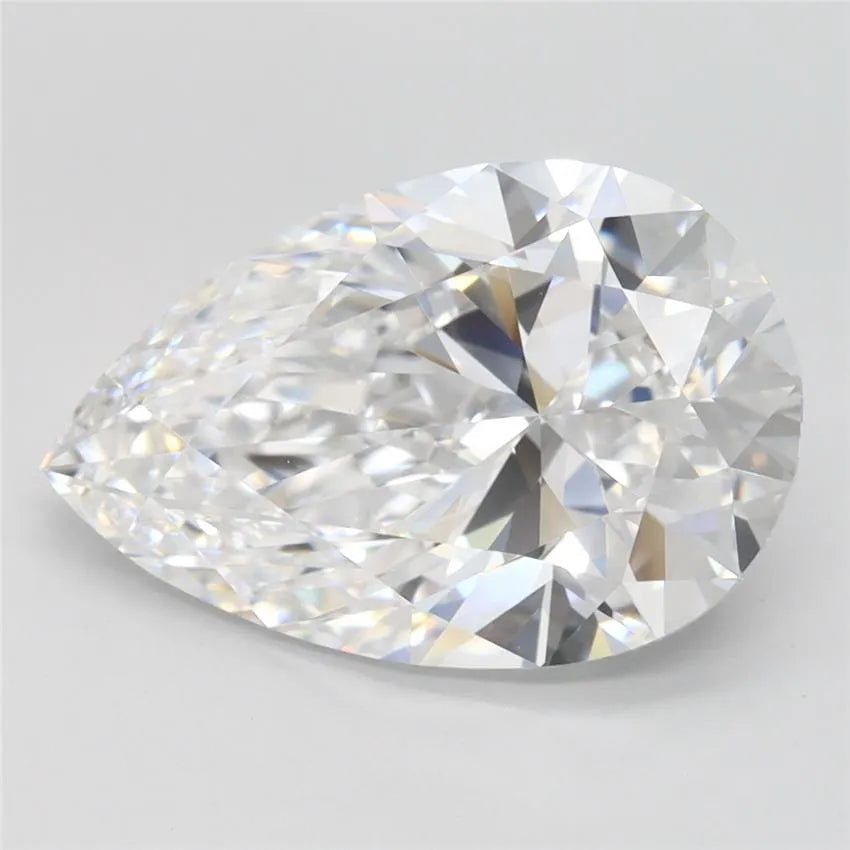 4.00ct Pear Lab Grown Diamond (Colour D, Clarity IF, IGI Certified)