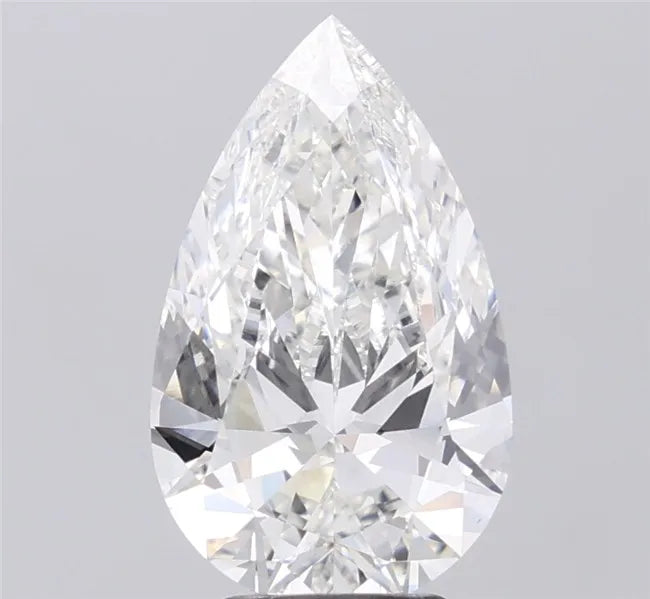 4.02ct Pear Lab Grown Diamond (Colour G, Clarity VVS2, IGI Certified)