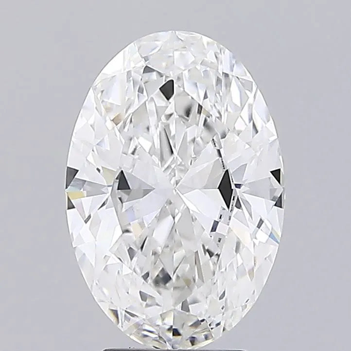 4.03ct Oval Lab Grown Diamond (Colour E, Clarity VVS2, IGI Certified)