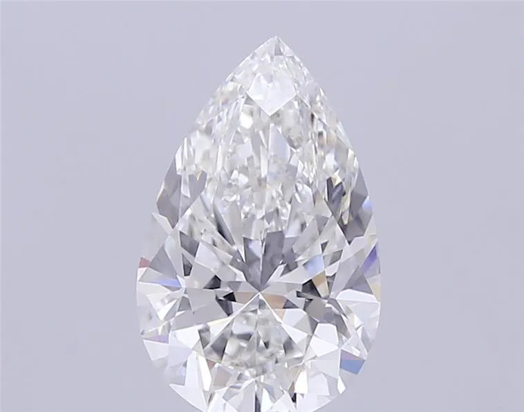 4.04ct Pear Lab Grown Diamond (Colour G, Clarity VVS2, IGI Certified)