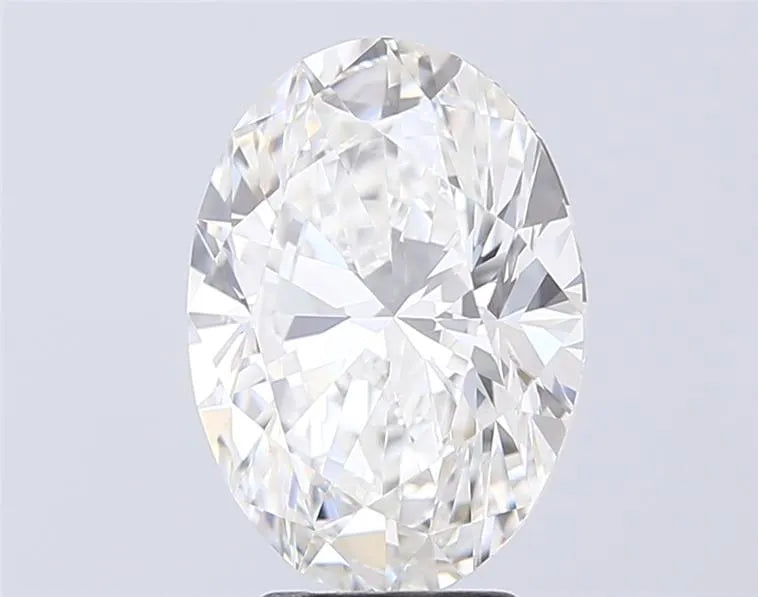 4.06ct Oval Lab Grown Diamond (Colour F, Clarity VVS2, IGI Certified)