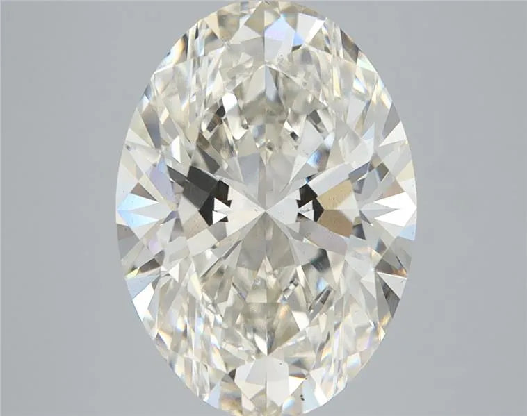 4.07ct Oval Lab Grown Diamond (Colour I, Clarity VS2, IGI Certified)