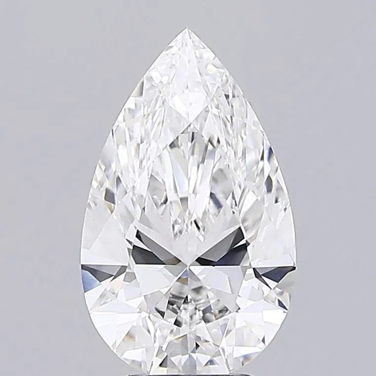 4.07ct Pear Lab Grown Diamond (Colour E, Clarity VVS2, IGI Certified)