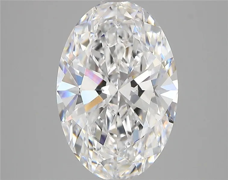 4.27ct Oval Lab Grown Diamond (Colour D, Clarity VVS1, IGI Certified)