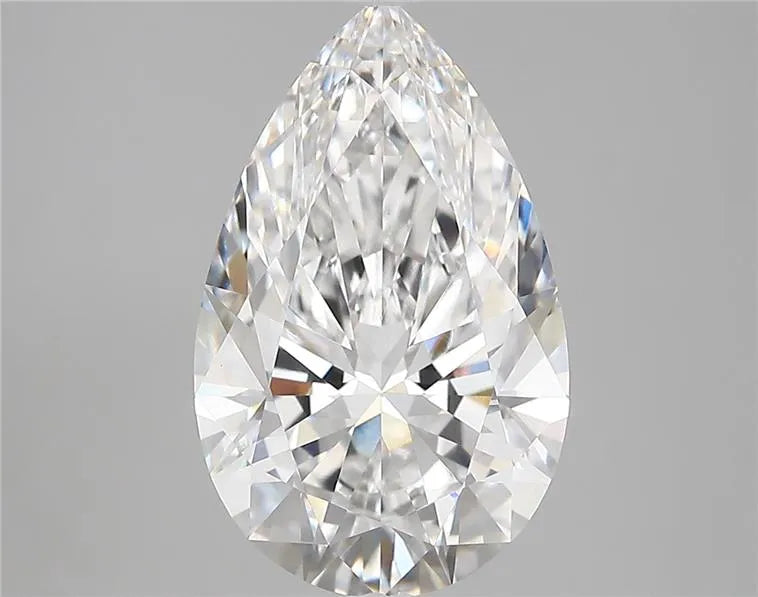 4.40ct Pear Lab Grown Diamond (Colour D, Clarity VVS2, IGI Certified)