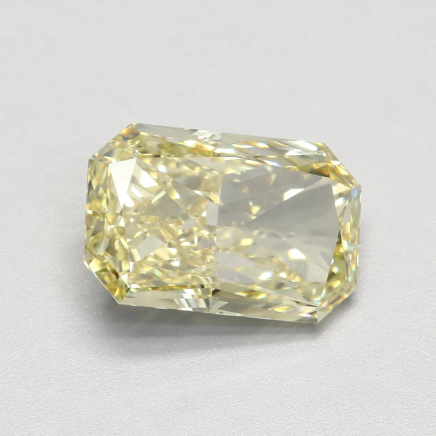 4.43ct Radiant Lab Grown Diamond (Colour Fancy Intense Yellow, Clarity VS1, IGI Certified)