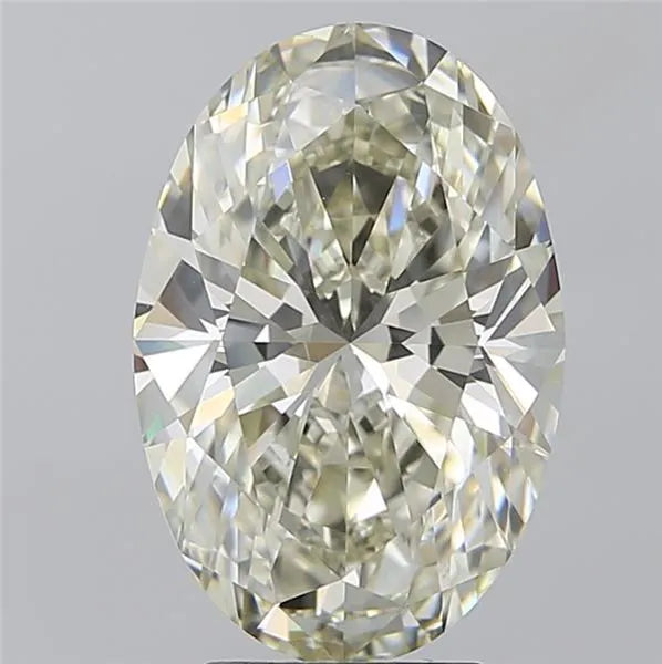 4.50ct Oval Natural Diamond (Colour J, Clarity VVS2, Cut VG, IGI Certified)