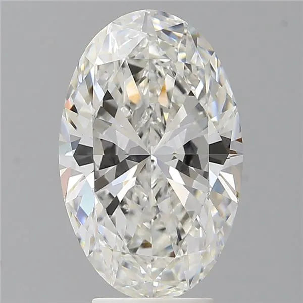4.51ct Oval Lab Grown Diamond (Colour G, Clarity VVS2, IGI Certified)