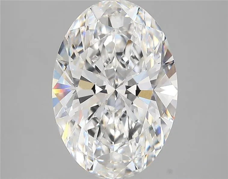 4.63ct Oval Lab Grown Diamond (Colour E, Clarity VVS1, IGI Certified)
