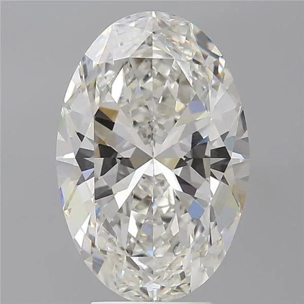 5.00ct Oval Lab Grown Diamond (Colour G, Clarity VVS2, IGI Certified)