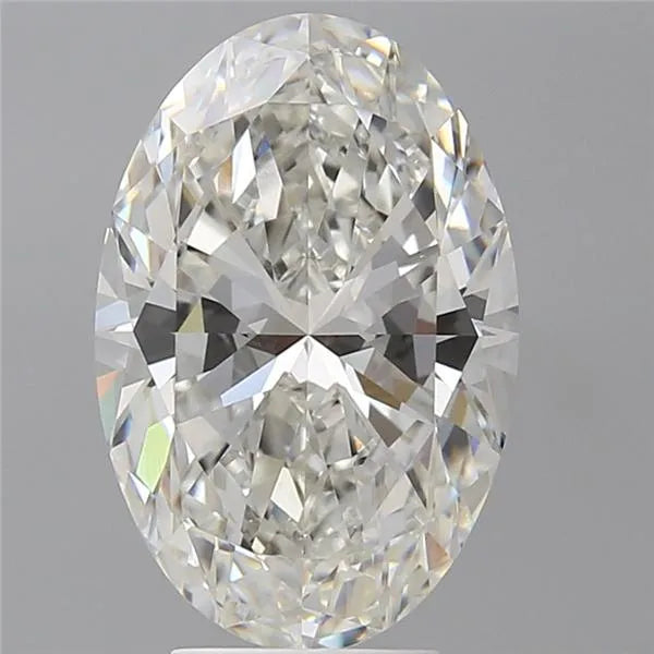 5.02ct Oval Lab Grown Diamond (Colour G, Clarity VVS2, IGI Certified)