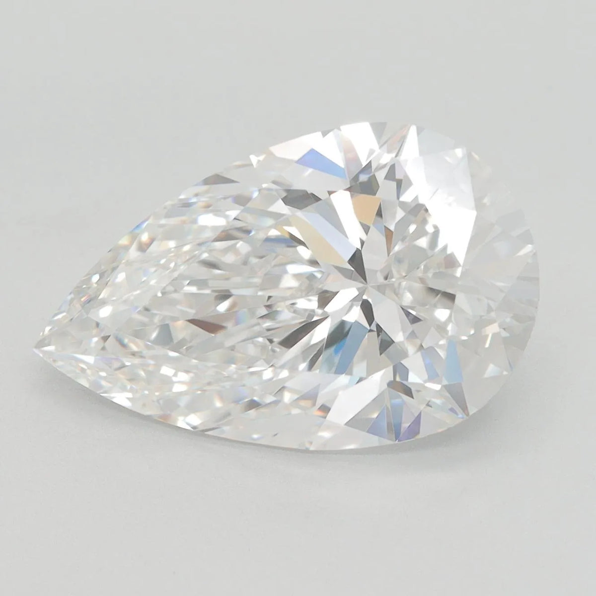 5.04ct Pear Lab Grown Diamond (Colour E, Clarity IF, IGI Certified)
