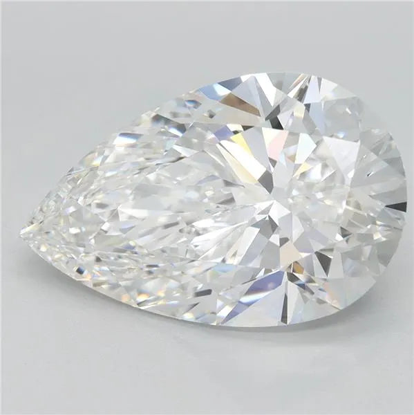 5.04ct Pear Lab Grown Diamond (Colour E, Clarity VVS1, GIA Certified)