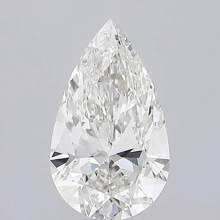 5.08ct Pear Lab Grown Diamond (Colour G, Clarity VVS2, IGI Certified)