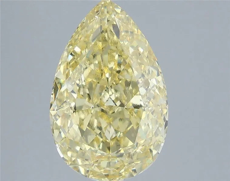 5.10ct Pear Lab Grown Diamond (Colour Fancy Intense Yellow, Clarity VVS2, IGI Certified)