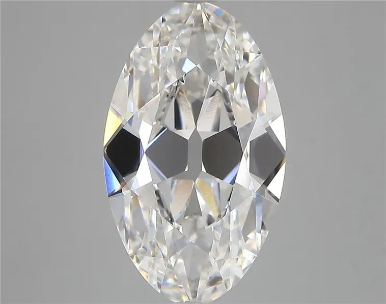 5.17ct Oval Lab Grown Diamond (Colour E, Clarity VVS1, IGI Certified)