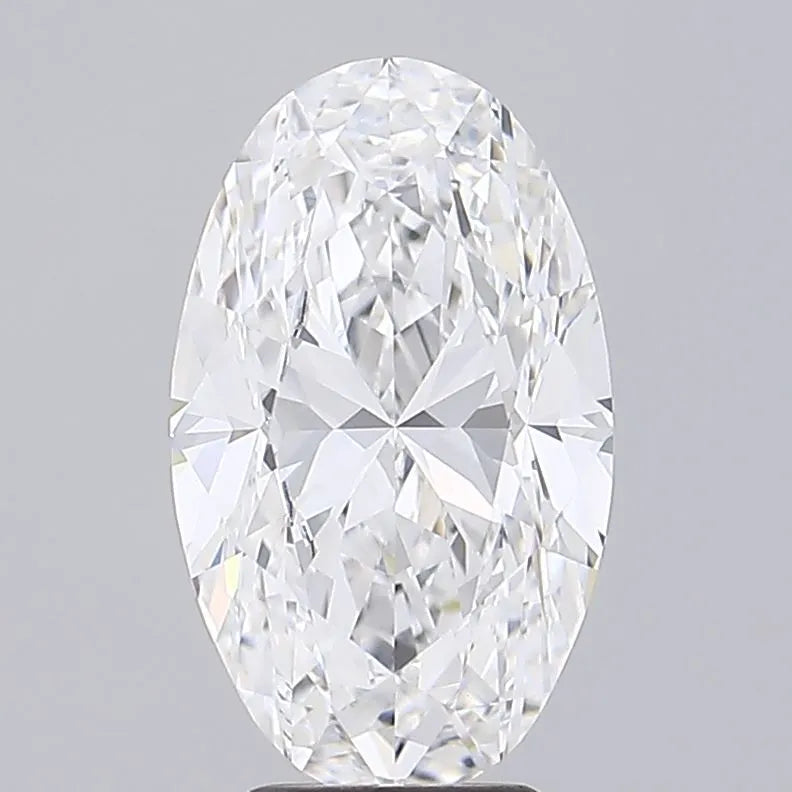 5.22ct Oval Lab Grown Diamond (Colour D, Clarity VVS2, IGI Certified)