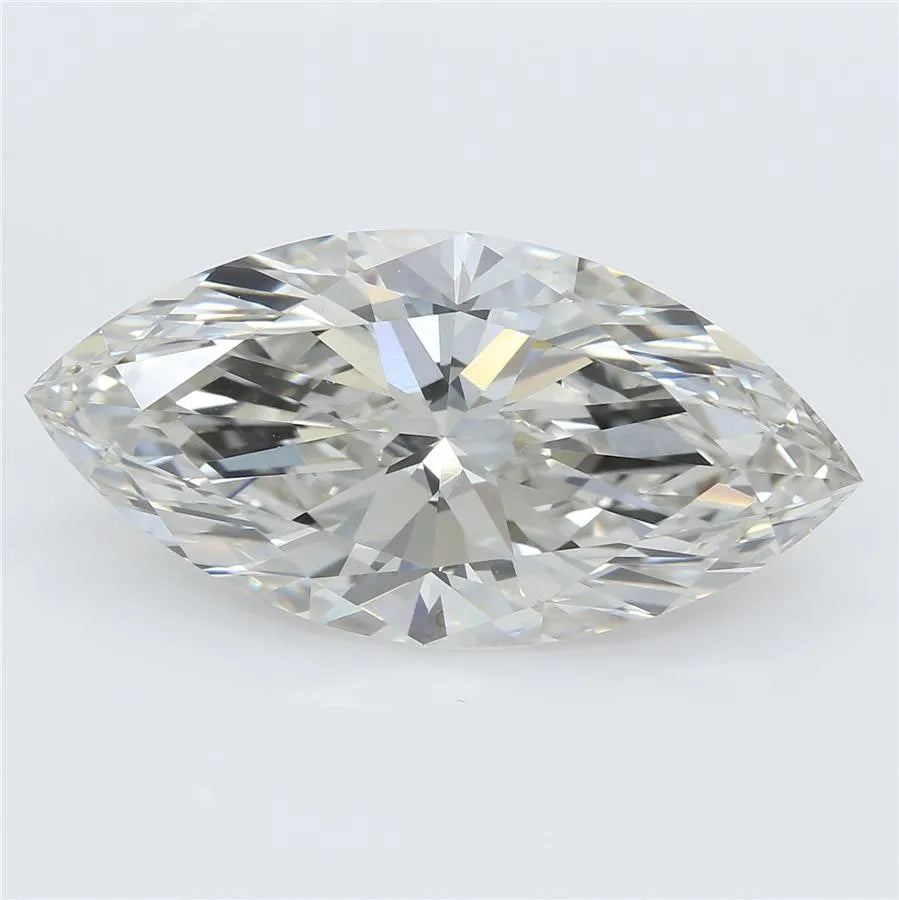 5.23ct Marquise Lab Grown Diamond (Colour J, Clarity VVS2, IGI Certified)