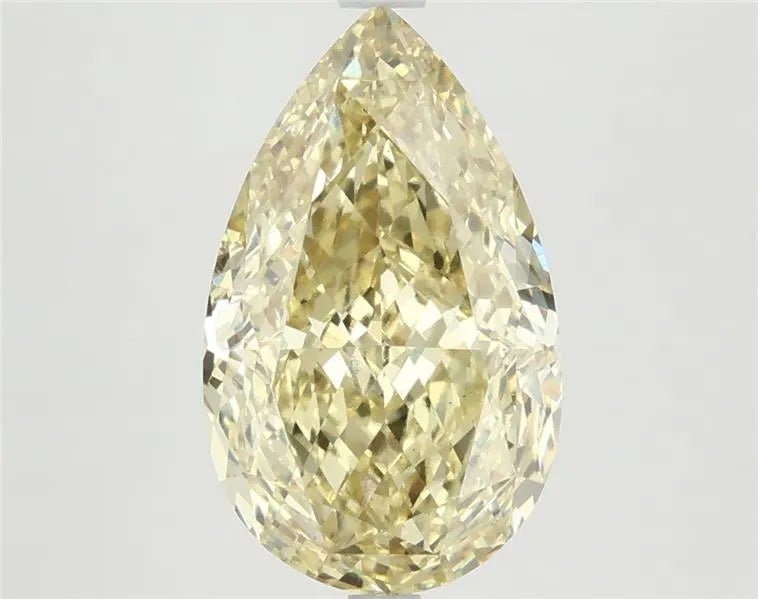 5.33ct Pear Lab Grown Diamond (Colour Fancy Intense Yellow, Clarity VS1, IGI Certified)