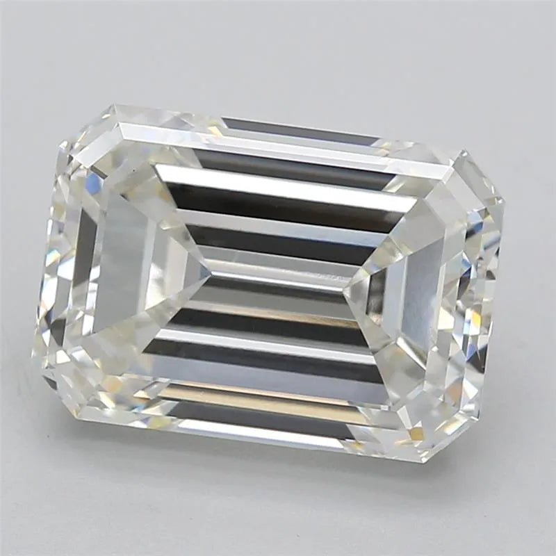 5.52ct Emerald Lab Grown Diamond (Colour H, Clarity VVS2, IGI Certified)