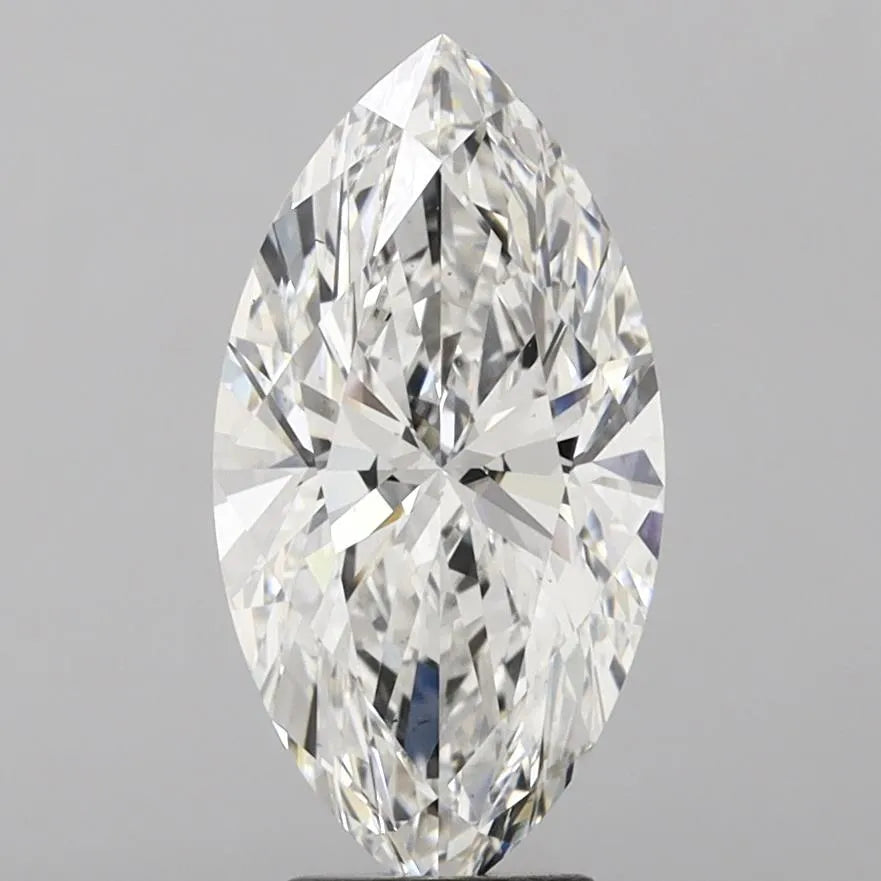 5.72ct Marquise Lab Grown Diamond (Colour F, Clarity VS2, IGI Certified)