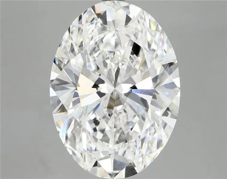 6.00ct Oval Lab Grown Diamond (Colour D, Clarity VVS2, IGI Certified)