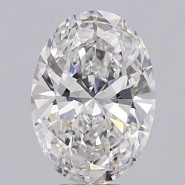 6.02ct Oval Lab Grown Diamond (Colour F, Clarity VVS2, IGI Certified)