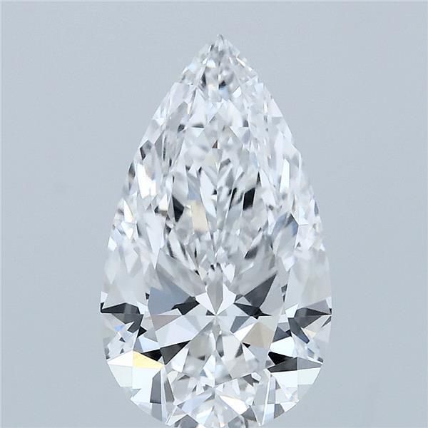 2 Carat pear lab-grown diamond