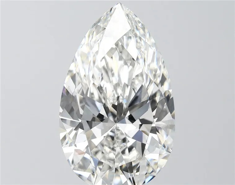7.35ct Pear Lab Grown Diamond (Colour F, Clarity VVS2, IGI Certified)