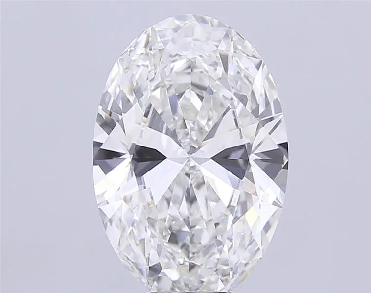 8.00ct Oval Lab Grown Diamond (Colour D, Clarity VVS2, IGI Certified)