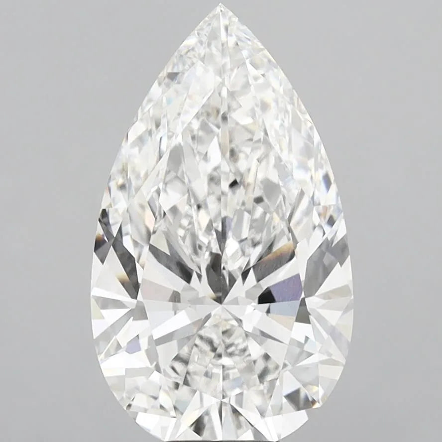 8.05ct Pear Lab Grown Diamond (Colour E, Clarity VVS2, IGI Certified)