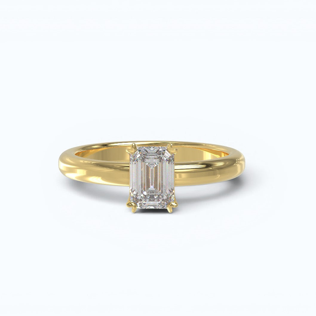 Ultra low profile ring