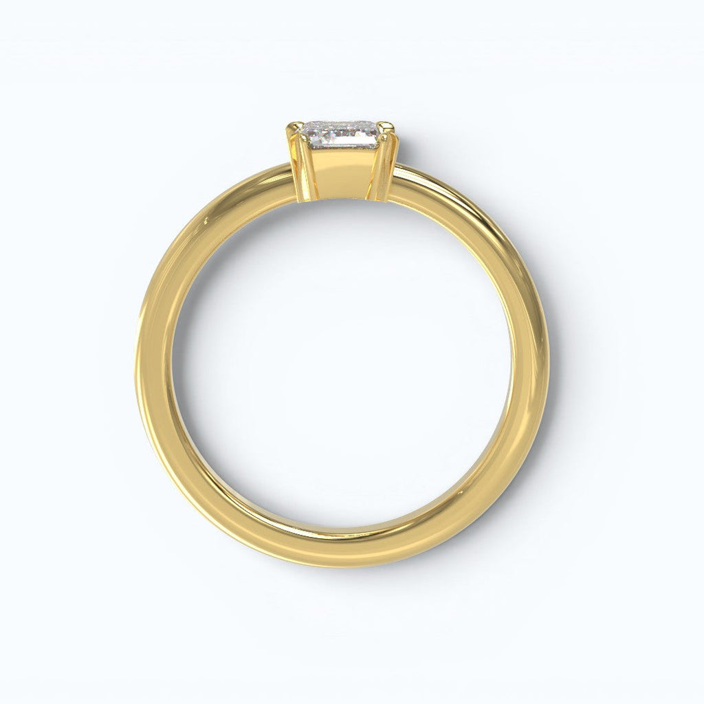 Ultra low profile ring
