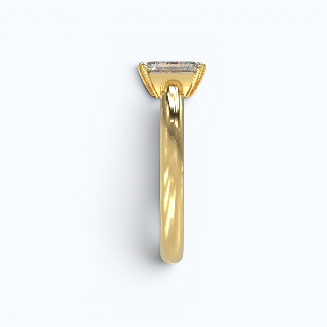 Ultra low profile ring