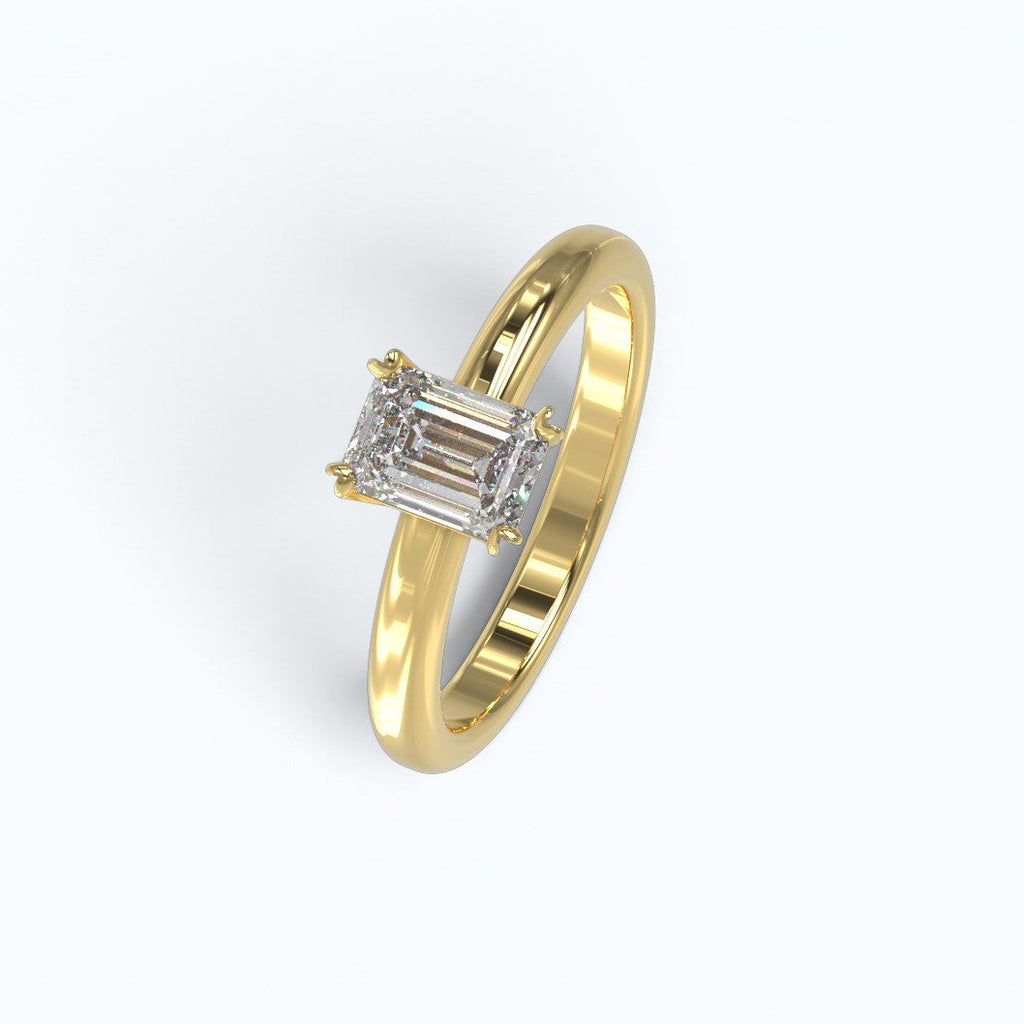 Ultra low profile ring